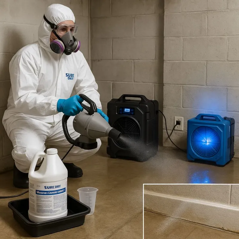 Sanitization and Odor Removal process in Shippensburg, PA