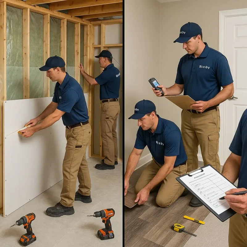 Repairs and Reconstruction process in Shippensburg, PA